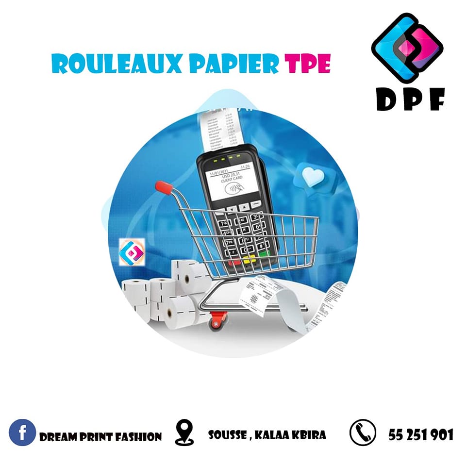 Rouleau papier TPE